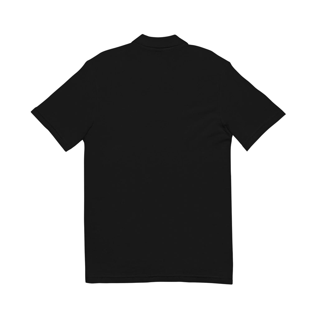 Unisex Pique Polo Shirt (Embroidery) - Black
