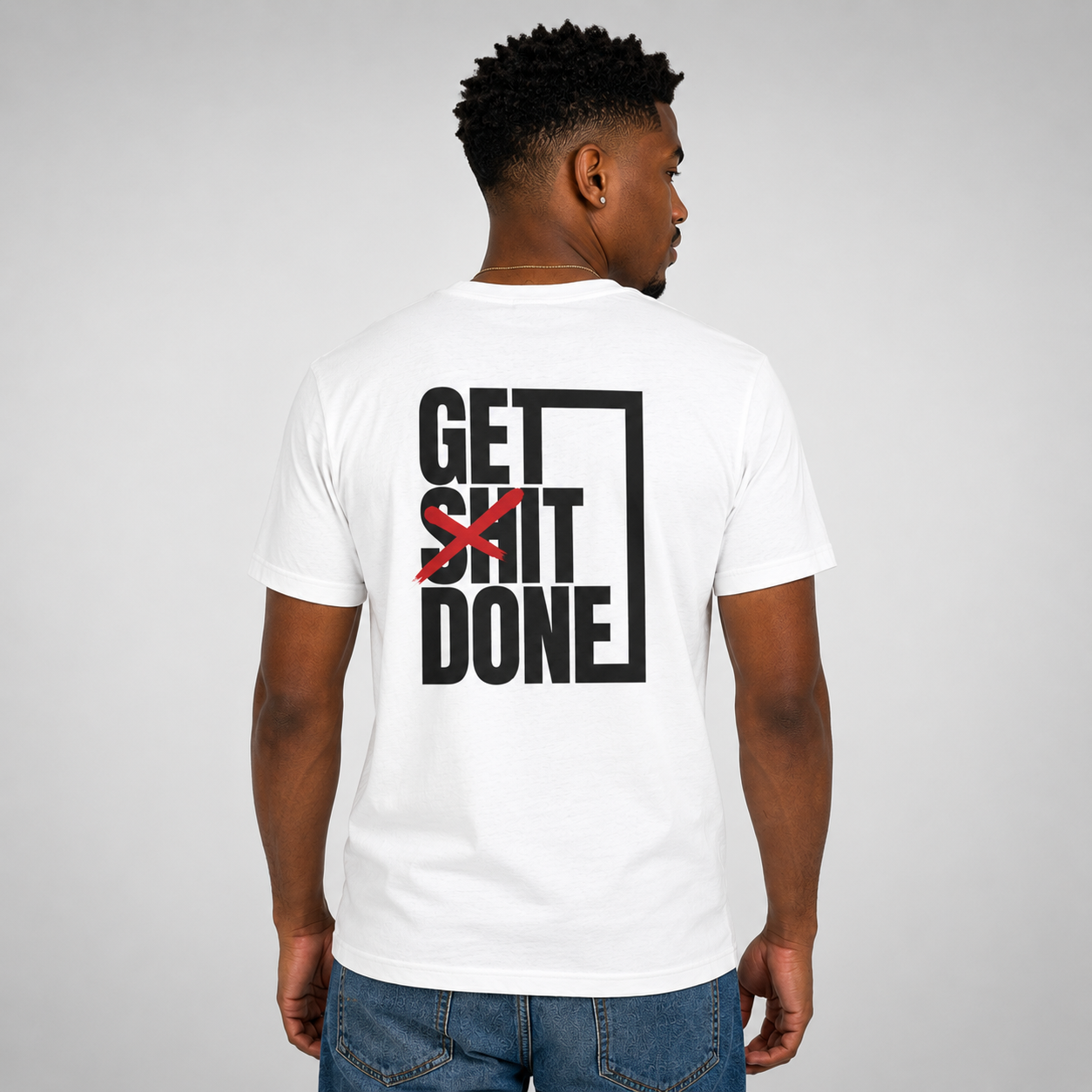 Get Sh!t Done - Unisex Cotton Crew Tee
