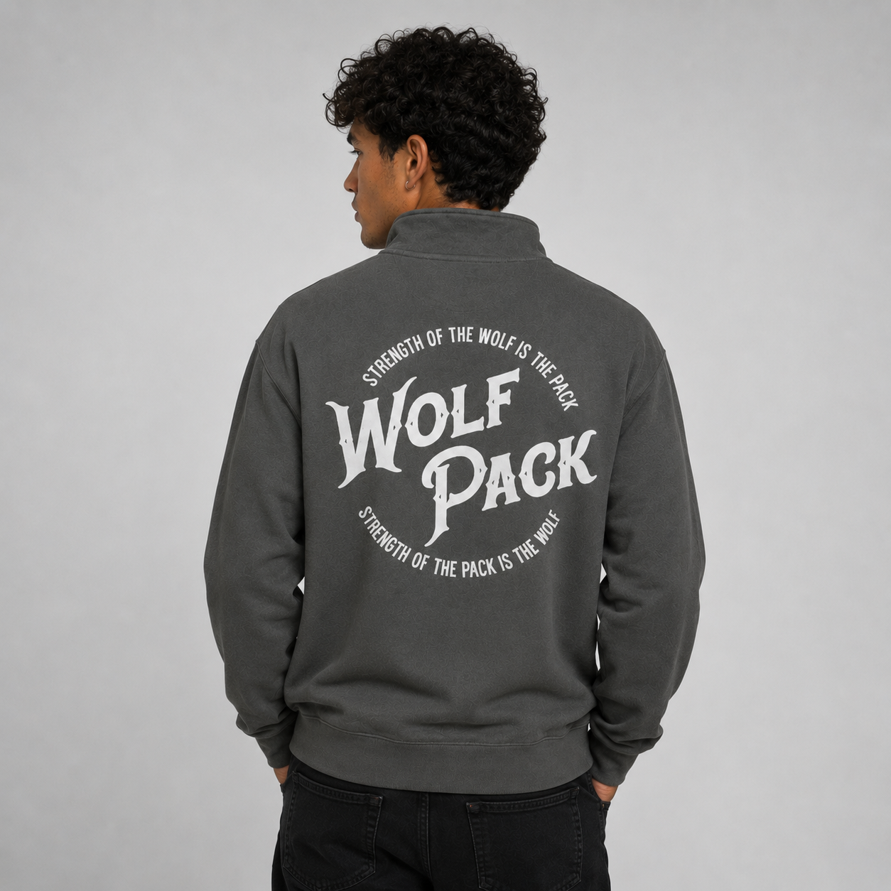 Wolfpack Unisex Quarter-Zip Pullover - Lightweight
