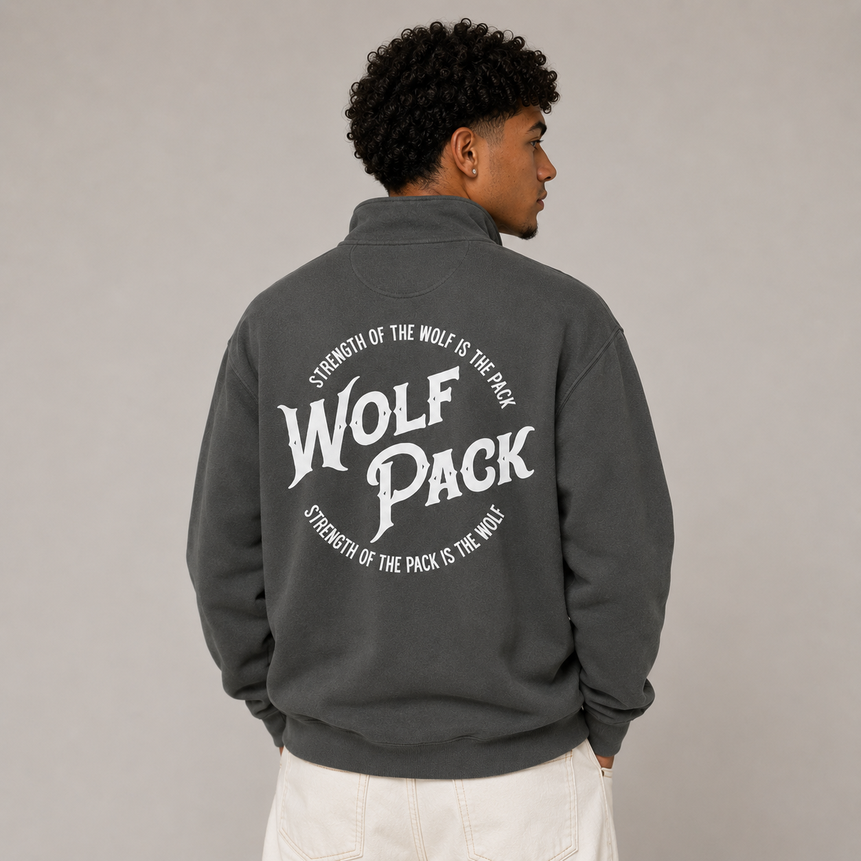 Wolfpack Unisex Quarter-Zip Sweatshirt