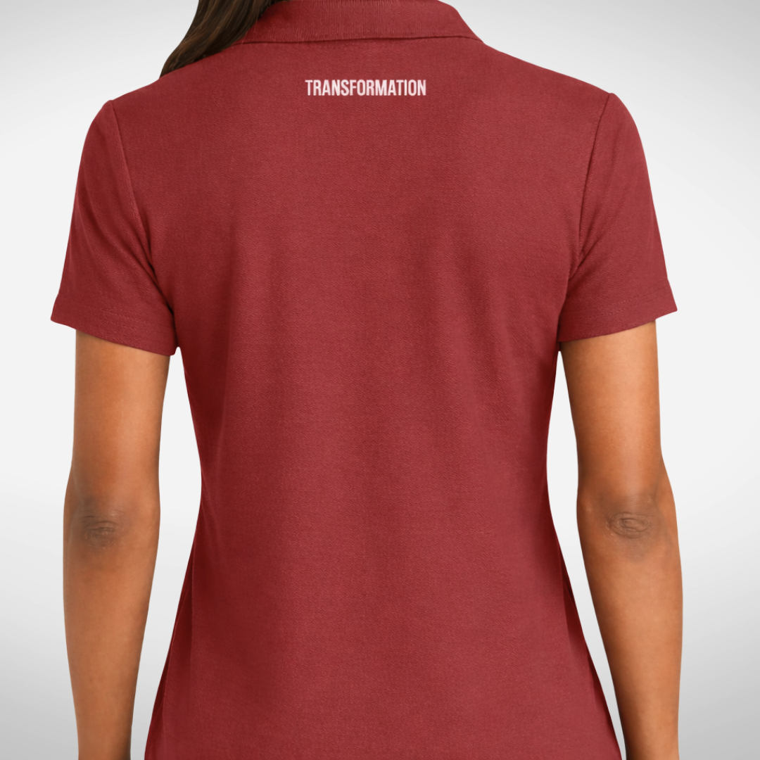 Cotton Blend Pique Polo – Transformation Edition | Womens